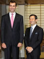 Naruhito a Felipe