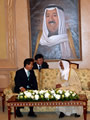 Sabah IV. a korejsk� delegace