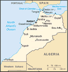 Mapa Maroka