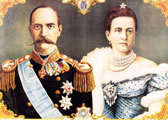 Kr�l Giorgios I. a kr�lovna Olga