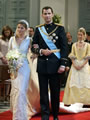 Svatba Felipa a Letizie
