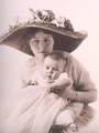 Margareta s mal�m Gustafem